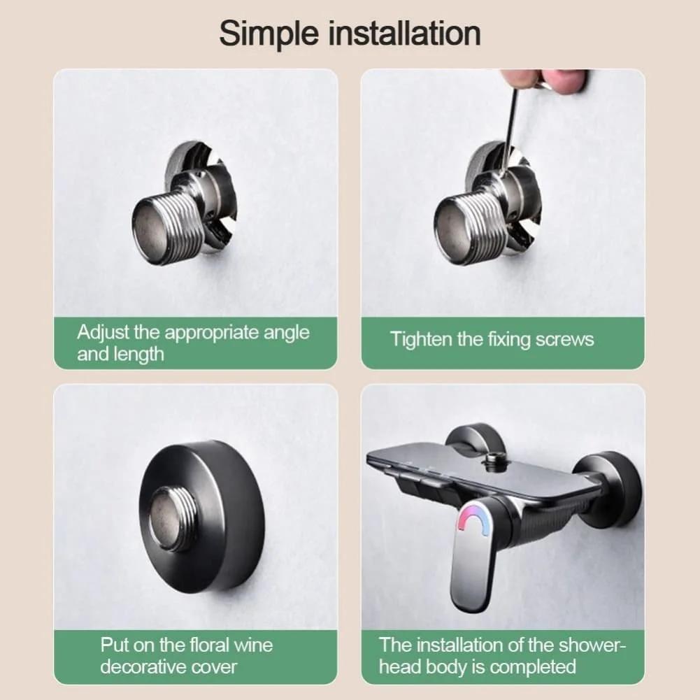 360 Degree Rotation Shower Adapter For Showering As Shown Rust And Wear Resistant 0-40 Degree Adjustment Range China Mainland
360 Degree Rotation Shower Adapter For Showering As Shown Rust And Wear Resistant 0-40 Degree Adjustment Range China Mainland
