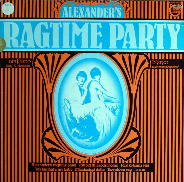 LP Record ROLLY K. ALEXANDER Alexanders Ragtime Party PSLP5304 Perl Serie 1970 Germany Jazz Used
LP Record ROLLY K. ALEXANDER Alexanders Ragtime Party PSLP5304 Perl Serie 1970 Germany Jazz Used