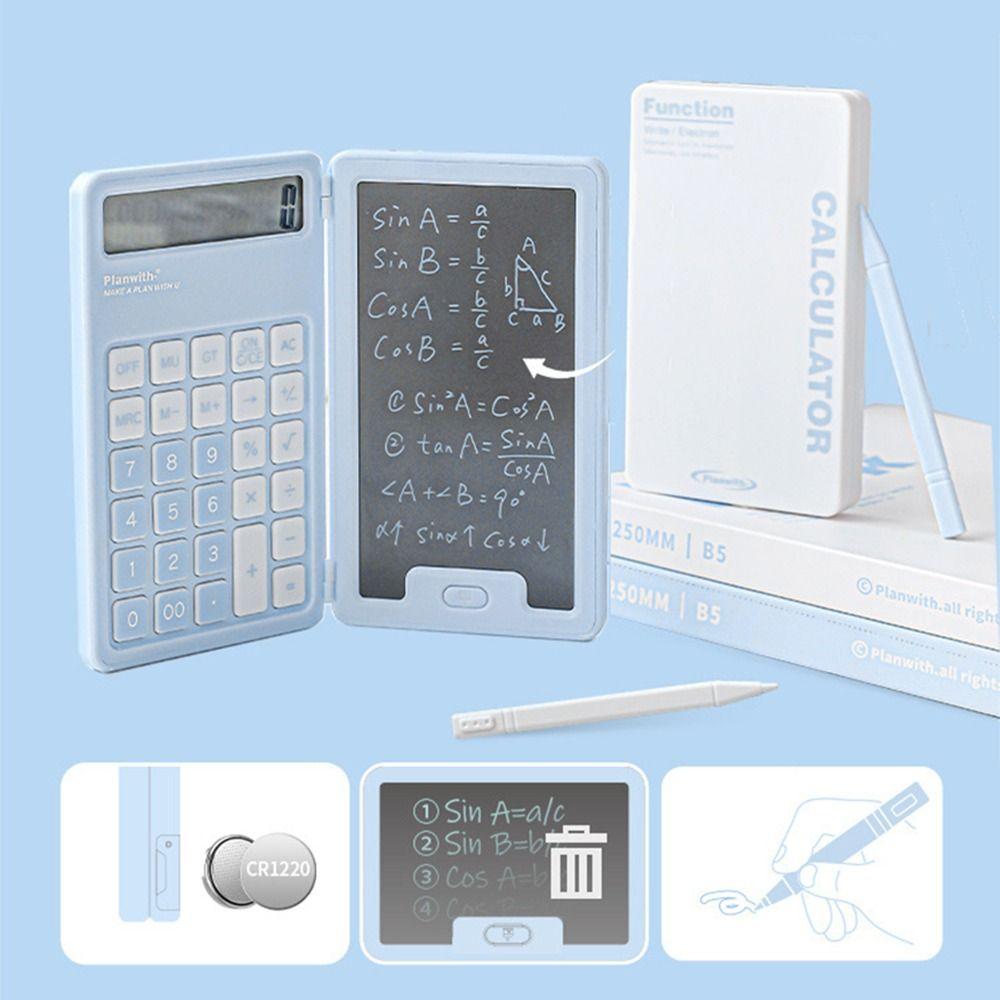 Cute Foldable Calculator Portable Student Calculator Mini Finance Calculator Financial Accounting синій
Cute Foldable Calculator Portable Student Calculator Mini Finance Calculator Financial Accounting синій