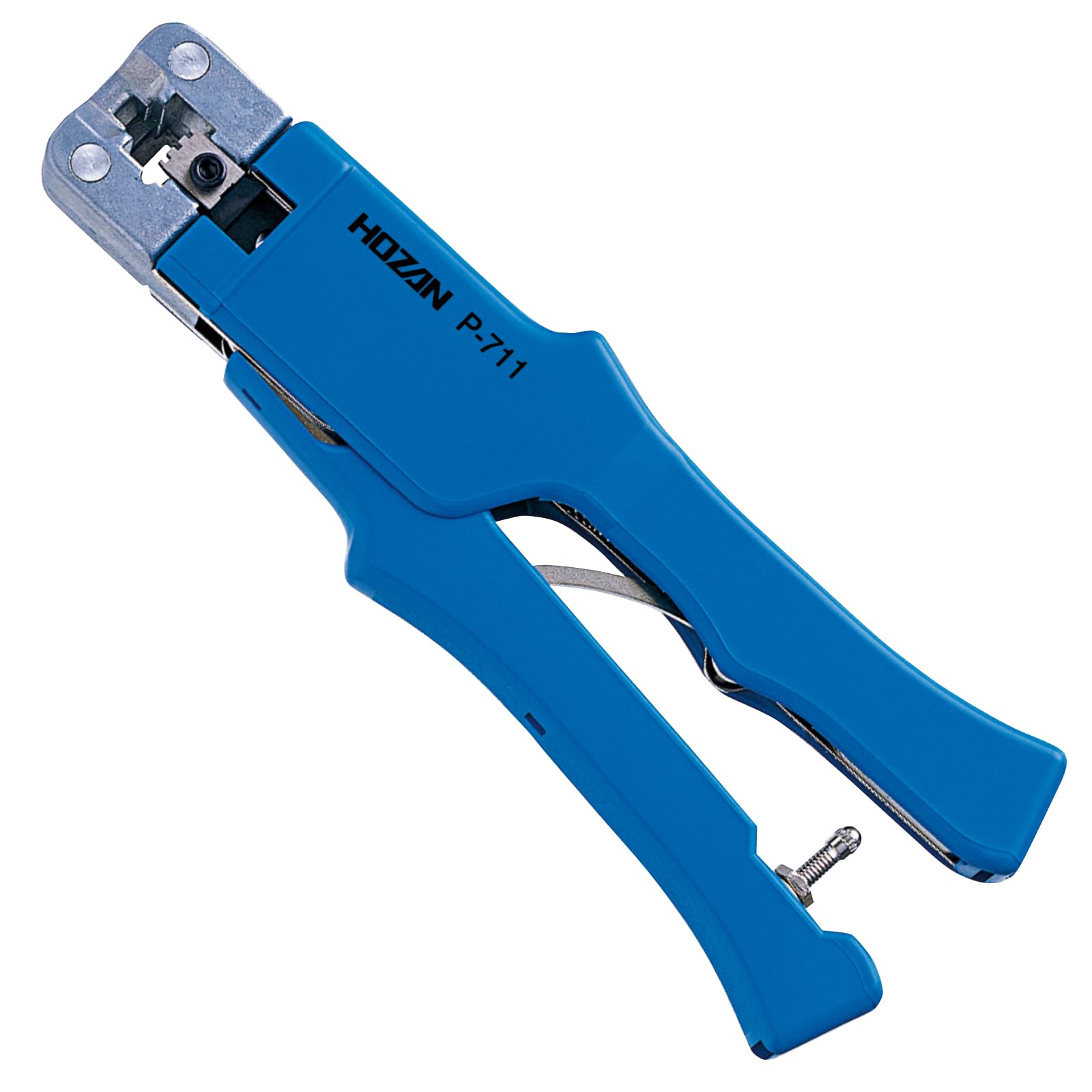 HOZAN Modular plug crimping tool For LAN 8 cores Compatible Hirose Electric Oki Electric Cable with Panduit, Co., Ltd., Co., Ltd. P-711 синій
HOZAN Modular plug crimping tool For LAN 8 cores Compatible Hirose Electric Oki Electric Cable with Panduit, Co., Ltd., Co., Ltd. P-711 синій