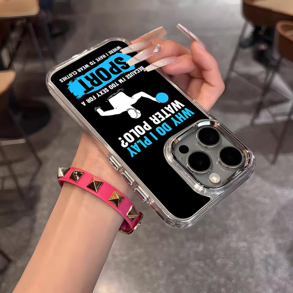 Water Polo Sports Phone Case For IPhone 17 Air 16 15 14 13 12 11 Pro Pro Max Plus Transparent Soft Cover iPhone 14 Pro Max
Water Polo Sports Phone Case For IPhone 17 Air 16 15 14 13 12 11 Pro Pro Max Plus Transparent Soft Cover iPhone 14 Pro Max