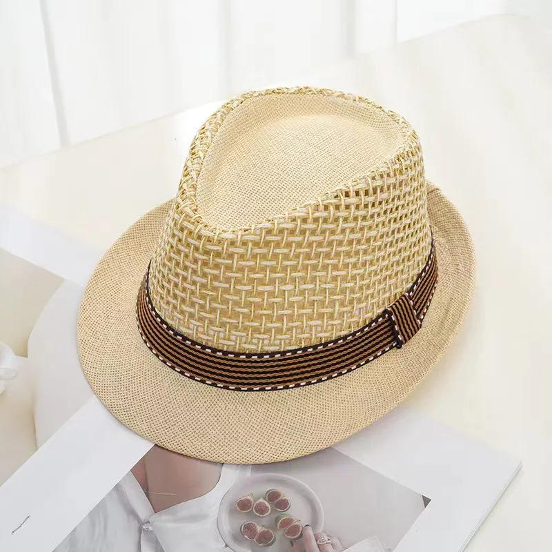 Men Wide Brim Braided Straw Sun Hat Panama Jazz Hat Summer UV Protection Breathable Mesh Beach Outdoor British Style Cowboy 56-58 cm бежевый
Men Wide Brim Braided Straw Sun Hat Panama Jazz Hat Summer UV Protection Breathable Mesh Beach Outdoor British Style Cowboy 56-58 cm бежевый