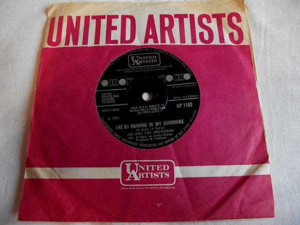 7-дюймовая пластинка JAY THE AMERICANS Hes Raining In My Sunshine UP1162 United Artists 1966 UK Поп Б/у
7-дюймовая пластинка JAY THE AMERICANS Hes Raining In My Sunshine UP1162 United Artists 1966 UK Поп Б/у