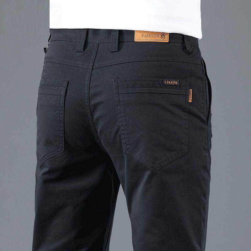 Men s Elastic Wear-Resistant Straight Leg Casual Pants - Korean Style for Spring/Autumn 32
Men s Elastic Wear-Resistant Straight Leg Casual Pants - Korean Style for Spring/Autumn 32