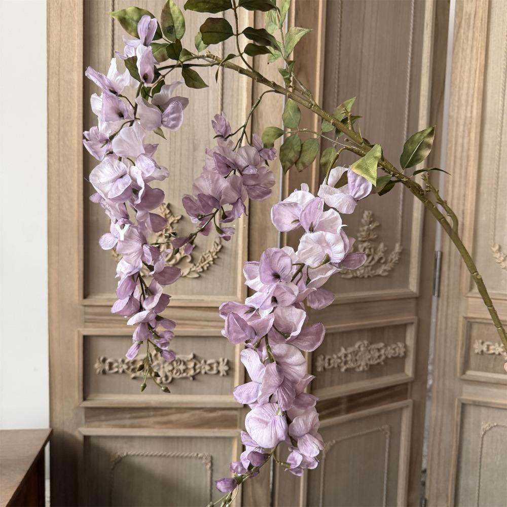 Long Branches Artificial Wisteria Flowers Bushy Vine Decorative Artificial Faux Plants Vine Purple Rattan Fake Flower String темно-фіолетовий колір
Long Branches Artificial Wisteria Flowers Bushy Vine Decorative Artificial Faux Plants Vine Purple Rattan Fake Flower String темно-фіолетовий колір