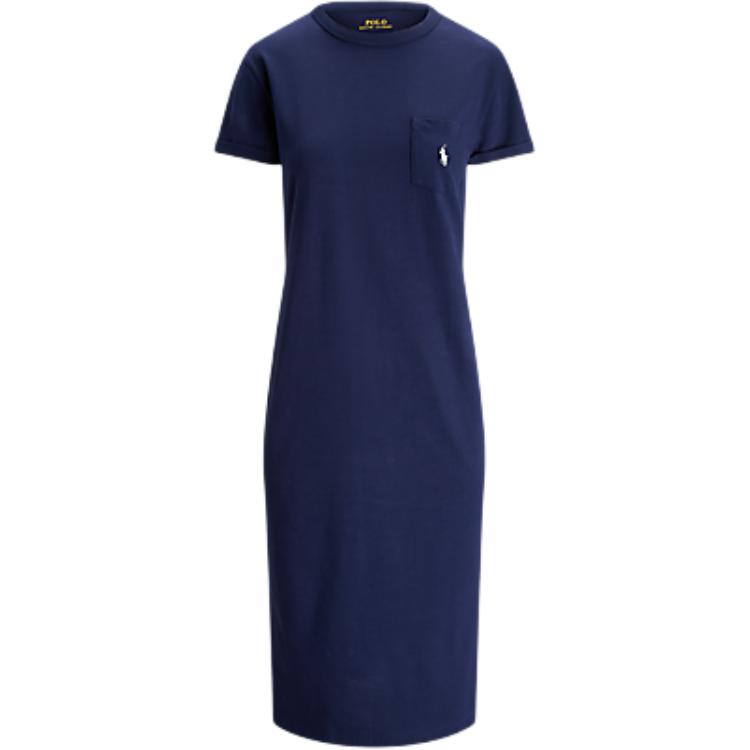 Платье midi с коротким рукавом и круглым вырезом Polo Ralph Lauren SS26 с вышитым логотипом-лошадкой Женские платья 211795604-007 S
Платье midi с коротким рукавом и круглым вырезом Polo Ralph Lauren SS26 с вышитым логотипом-лошадкой Женские платья 211795604-007 S