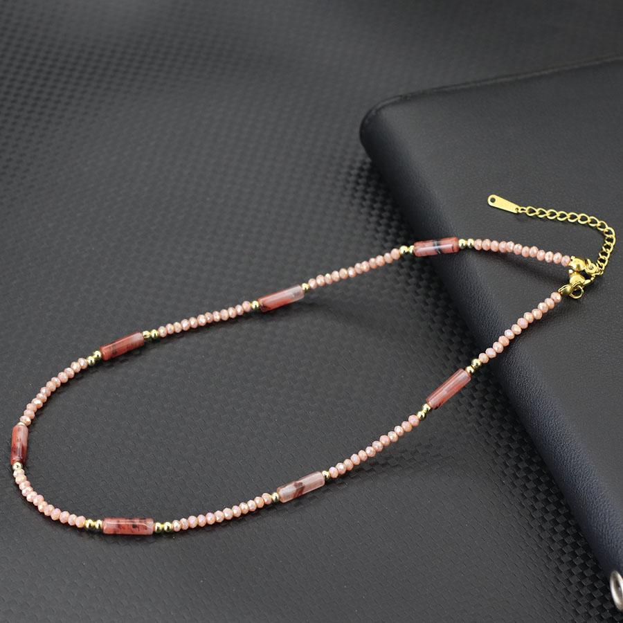Bohemian Seed Beads Necklace For Women 16 Inches Choker Collar Beach Outdoor Casual Neck Accessories Short Colar Gift For Her рожевий
Bohemian Seed Beads Necklace For Women 16 Inches Choker Collar Beach Outdoor Casual Neck Accessories Short Colar Gift For Her рожевий
