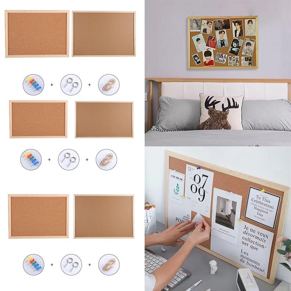 DIY Cork Display Panel М’який фон для фотографій Дерев’яна рамка Коркова дошка Office School L-Double Sided
DIY Cork Display Panel М’який фон для фотографій Дерев’яна рамка Коркова дошка Office School L-Double Sided