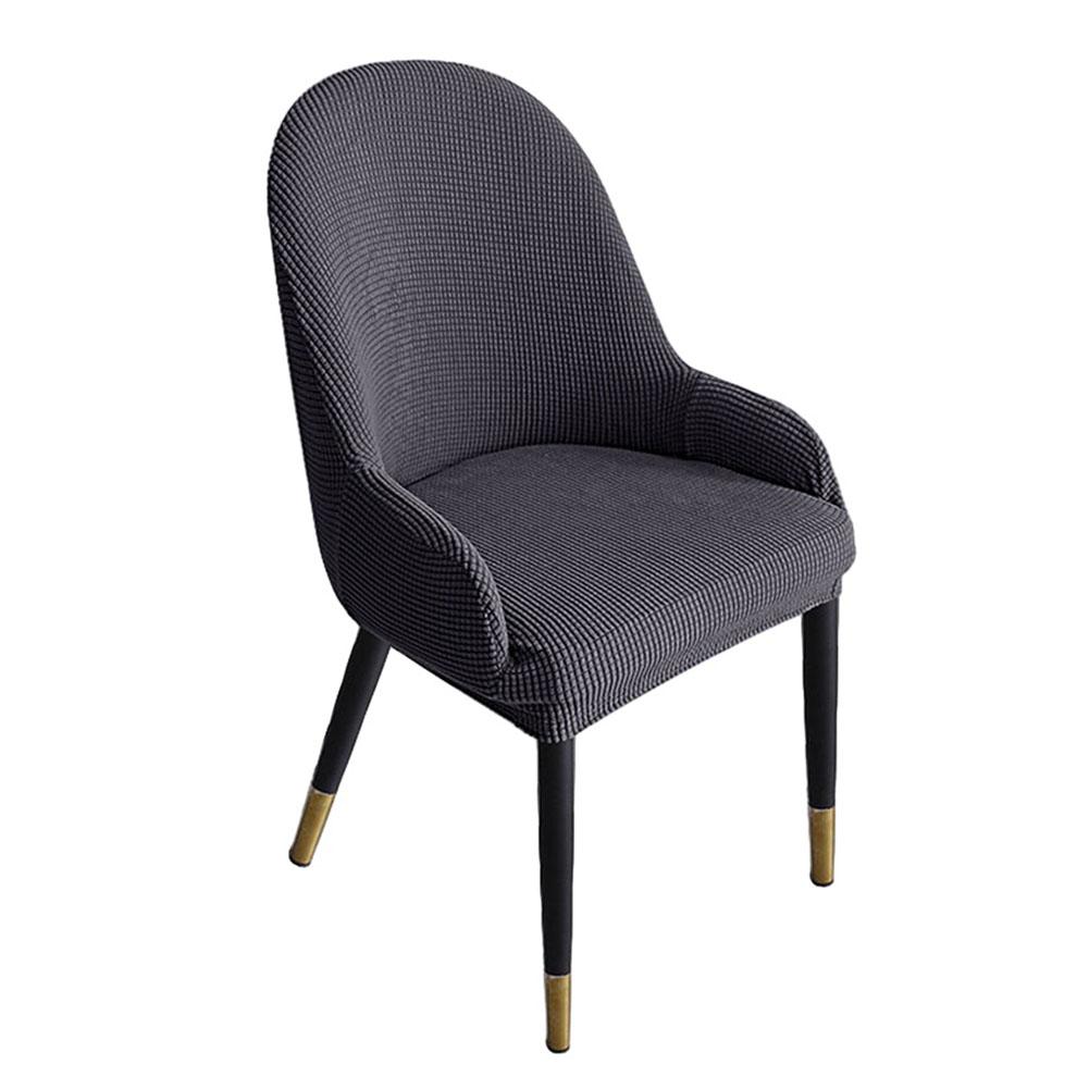Protective Velvet Semicircular Chair Cover for Curved Dining Chairs Stretch Fabric with Anti Wrinkle Properties темно-сірий
Protective Velvet Semicircular Chair Cover for Curved Dining Chairs Stretch Fabric with Anti Wrinkle Properties темно-сірий
