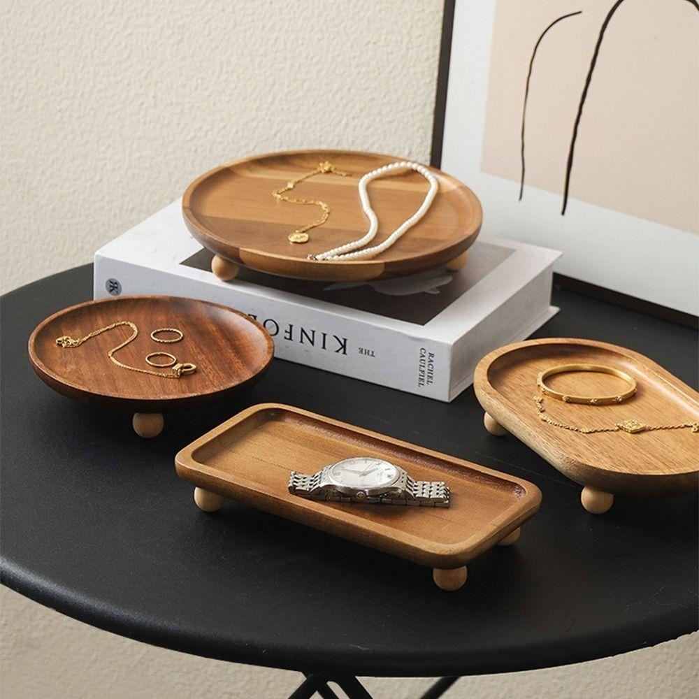 Retro Kitchen Serving Tray Solid Wood Serving Platter Wood Pedestal Stand Kitchen Supplies Style 5
Retro Kitchen Serving Tray Solid Wood Serving Platter Wood Pedestal Stand Kitchen Supplies Style 5