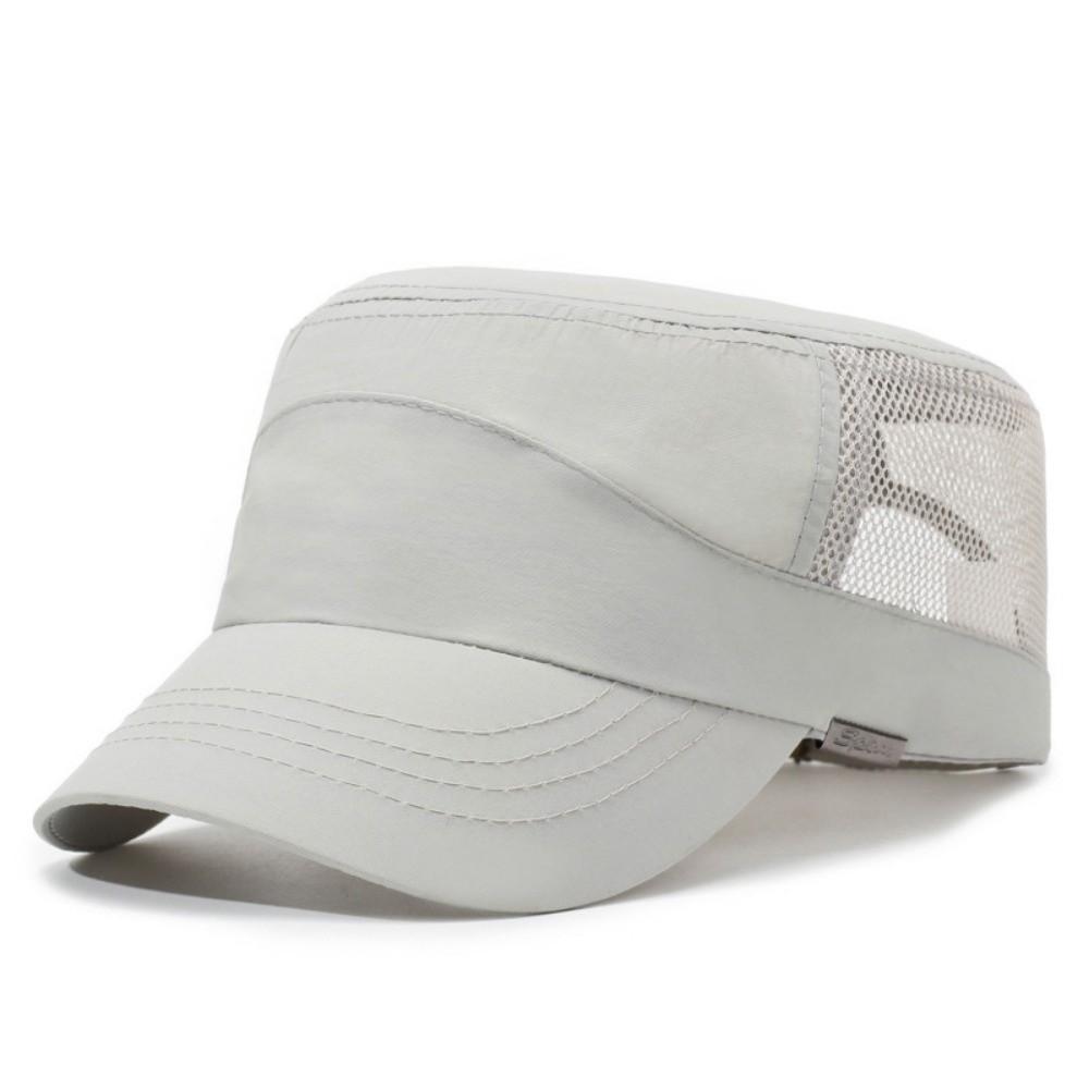 New Mesh Flat Top Hat Breathable Quick Drying Sun Protection Hat Lightweight Adjustable Outdoor Sport Cap Outdoor світло-сірого кольору
New Mesh Flat Top Hat Breathable Quick Drying Sun Protection Hat Lightweight Adjustable Outdoor Sport Cap Outdoor світло-сірого кольору