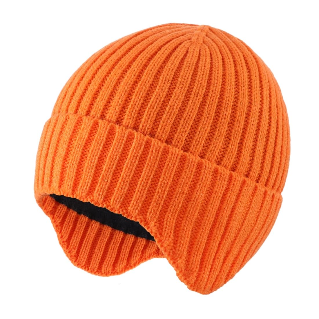 Connectyle Зимняя вязаная шапка с толстым флисом Зимняя вязаная шапка-бини размера M для детей, с наушниками, на подкладке, для малышей, оранжевая, оранжевый
Connectyle Зимняя вязаная шапка с толстым флисом Зимняя вязаная шапка-бини размера M для детей, с наушниками, на подкладке, для малышей, оранжевая, оранжевый