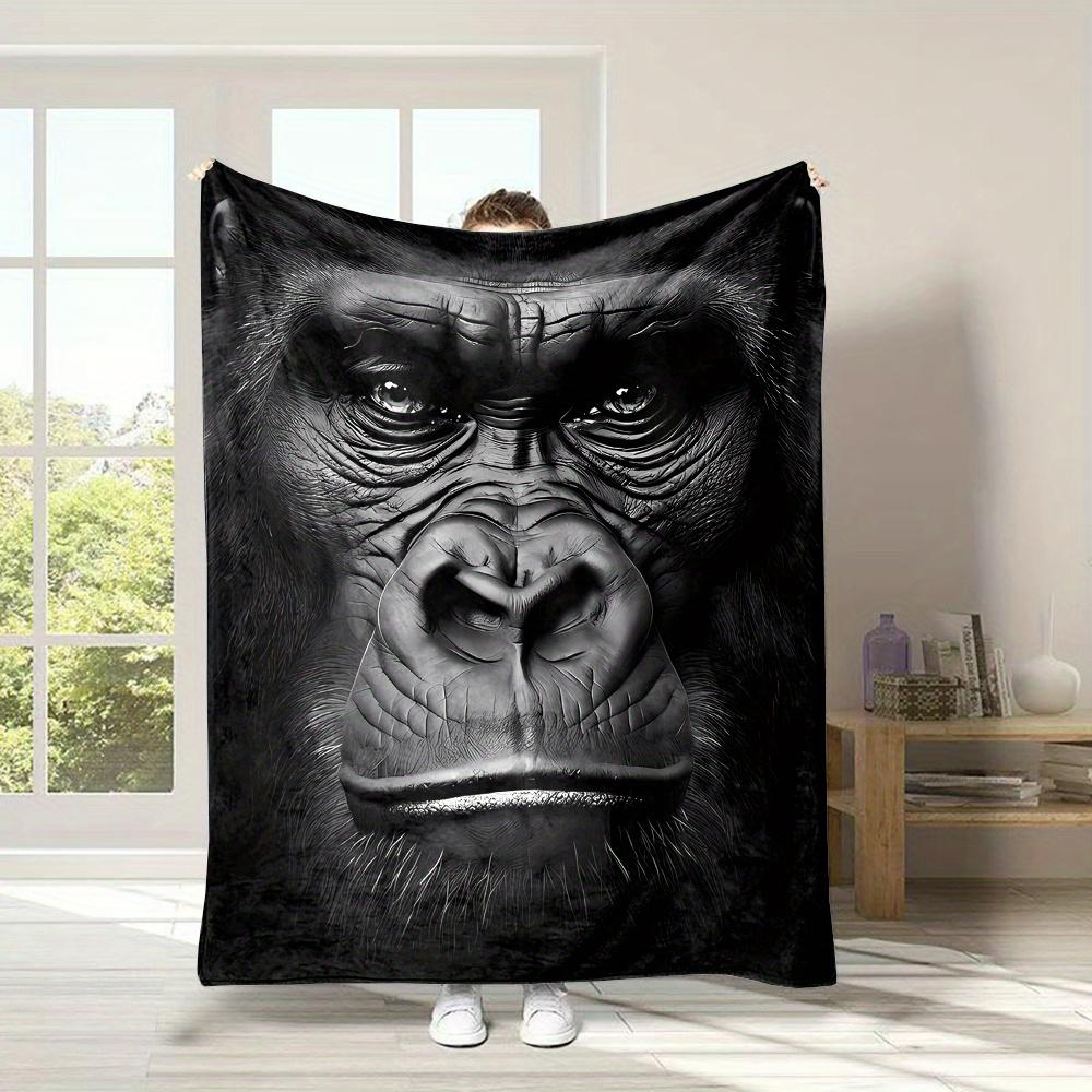 Fun Gorilla Design Flannel Throw, Soft Warm Blanket for Home Travel, All Season Comfort Gift, Ideal for Family Decor 75x90cm
Fun Gorilla Design Flannel Throw, Soft Warm Blanket for Home Travel, All Season Comfort Gift, Ideal for Family Decor 75x90cm