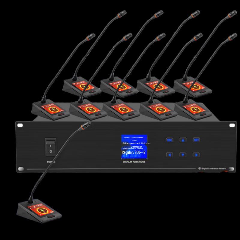 DAIPUDP DP-DAW501-10 Wireless Conference Microphone System (CN version)
DAIPUDP DP-DAW501-10 Wireless Conference Microphone System (CN version)