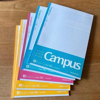 KOKUYO Campus A7 Dotted Ruled Notebooks Multi-Color 5-Book Set Made in Japan for Study & Office
KOKUYO Campus A7 Dotted Ruled Notebooks Multi-Color 5-Book Set Made in Japan for Study & Office