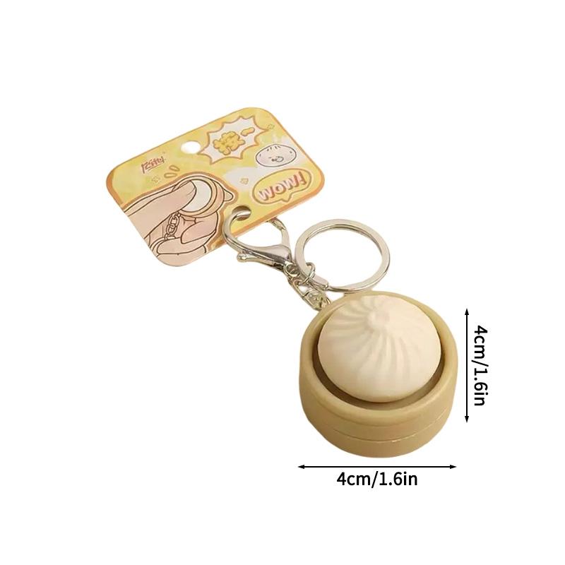 Dumpling Keychains Pendants Fidget Toys Party Favors Gifts Dumpling Keyring Cute Keychain for Bags Phone Cases Keychain
Dumpling Keychains Pendants Fidget Toys Party Favors Gifts Dumpling Keyring Cute Keychain for Bags Phone Cases Keychain