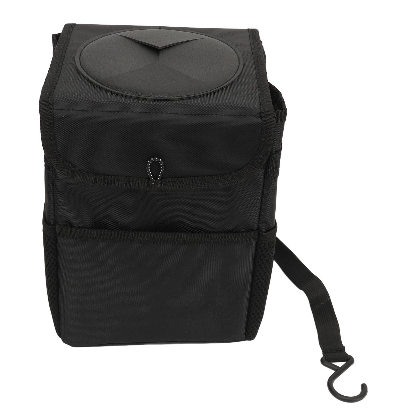 Автомобильное мусорное ведро с крышкой, подвесной мешок для мусора с карманами для хранения, складное портативное автомобильное мусорное ведро
Автомобильное мусорное ведро с крышкой, подвесной мешок для мусора с карманами для хранения, складное портативное автомобильное мусорное ведро