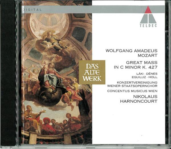CD NIKOLAUS HARNONCOURT, CONCENTUS MUS - Great Mass In C Minor K. 427 4509959912 Teldec Classics Germany Classical Used
CD NIKOLAUS HARNONCOURT, CONCENTUS MUS - Great Mass In C Minor K. 427 4509959912 Teldec Classics Germany Classical Used