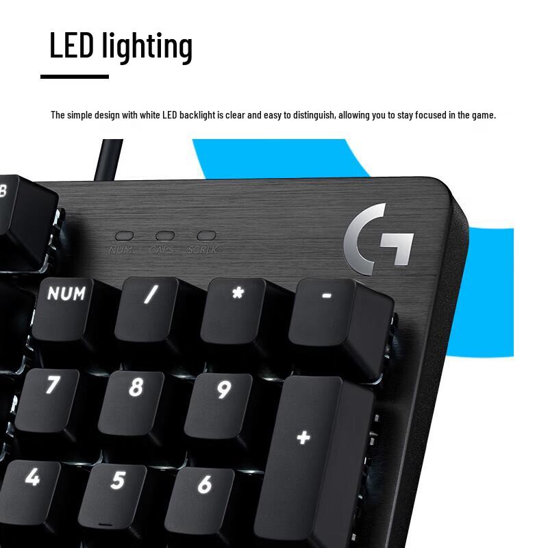 Logitech G412 SE TKL Dual-Mode Backlit Gaming Mechanical Keyboard
Logitech G412 SE TKL Dual-Mode Backlit Gaming Mechanical Keyboard