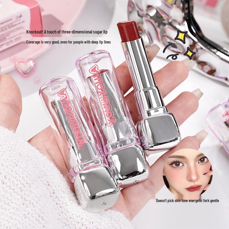 Hydrating Solid Lip Gloss: Mirror Finish, Non-Drying, Versatile Lipstick for Autumn & Winter Whitening. Perfect for Students.
Hydrating Solid Lip Gloss: Mirror Finish, Non-Drying, Versatile Lipstick for Autumn & Winter Whitening. Perfect for Students.