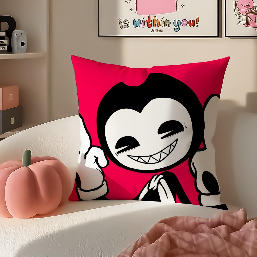 American Game BBendy and the Ink Machine Cushion Cover Pillowcase Short Plush Invisible zipper Room Sofa Cushion Cover 30X30cm
American Game BBendy and the Ink Machine Cushion Cover Pillowcase Short Plush Invisible zipper Room Sofa Cushion Cover 30X30cm