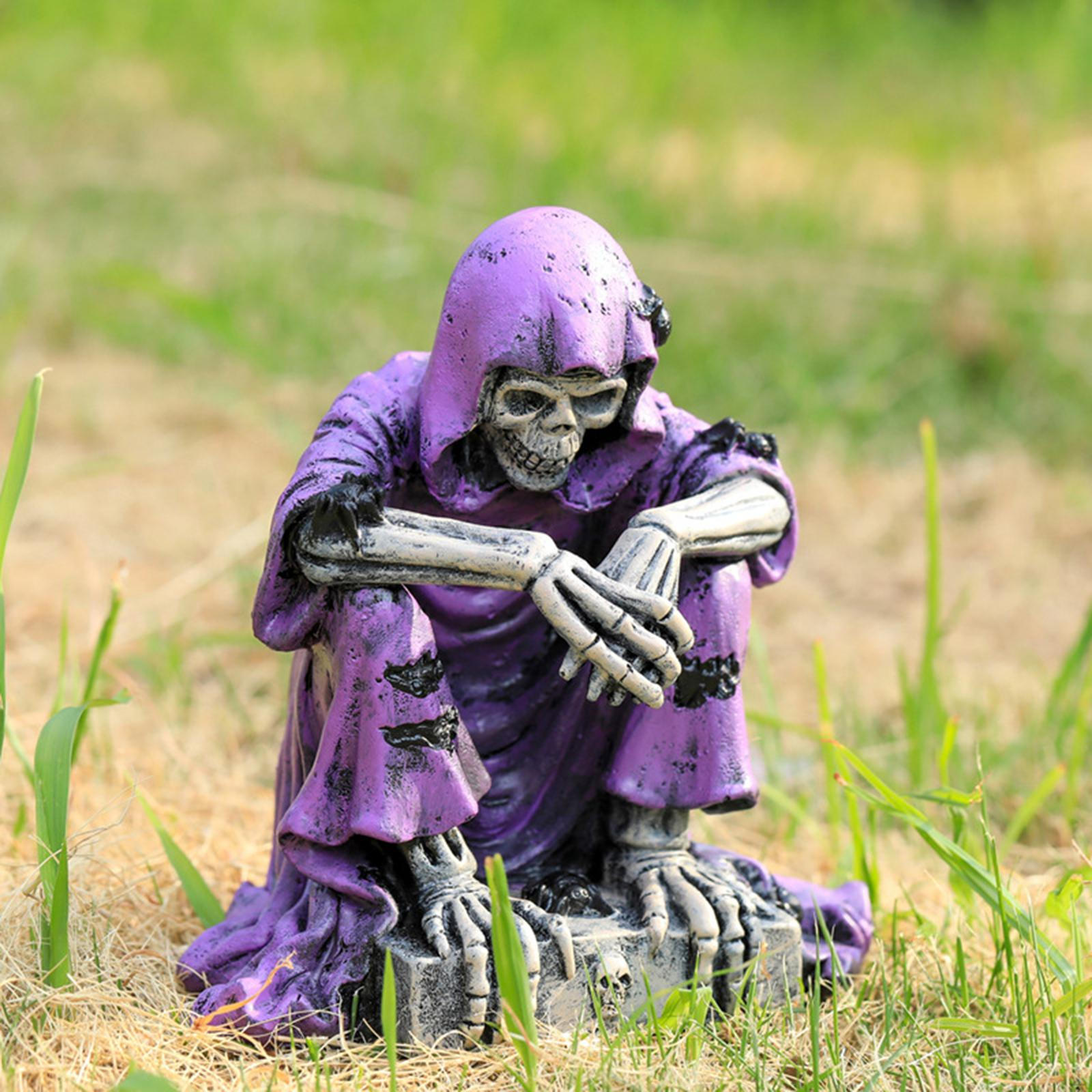 Украшение скелета на Хэллоуин, готический декор, фиолетовая накидка, прочное практичное уникальное украшение 14cmx15cm
Украшение скелета на Хэллоуин, готический декор, фиолетовая накидка, прочное практичное уникальное украшение 14cmx15cm