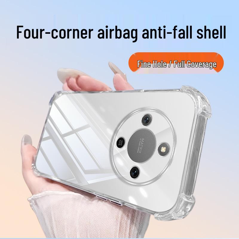 Honor X70/X70i Transparent TPU Case with Airbag Corner Drop Protection - Simple Style, High-End Feel, Full Coverage. Honor X70 прозрачный
Honor X70/X70i Transparent TPU Case with Airbag Corner Drop Protection - Simple Style, High-End Feel, Full Coverage. Honor X70 прозрачный