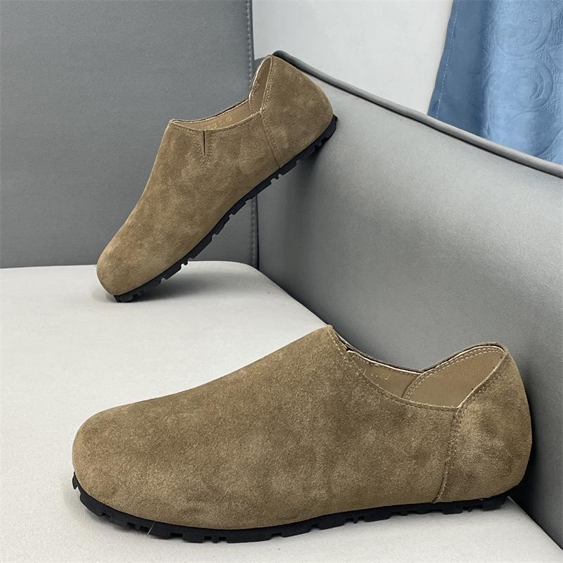 Коровья замша Birkenstocks осень новая ленивая уродливая милая мягкая подошва Doudou bc 38
Коровья замша Birkenstocks осень новая ленивая уродливая милая мягкая подошва Doudou bc 38