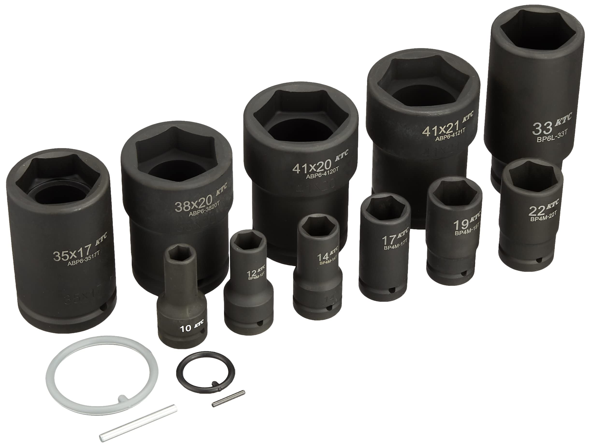 Kyoto Machinery Tools Wheel nut combination socket set for impact wrench ATBP611TP (KTC) 19.0sq.
Kyoto Machinery Tools Wheel nut combination socket set for impact wrench ATBP611TP (KTC) 19.0sq.