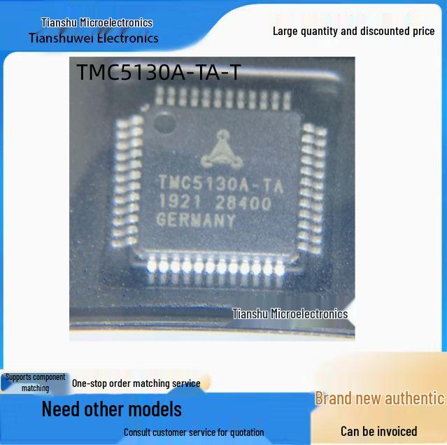 TMC5130A-TA QFP48 Motor Driver Chip, New & Original
TMC5130A-TA QFP48 Motor Driver Chip, New & Original