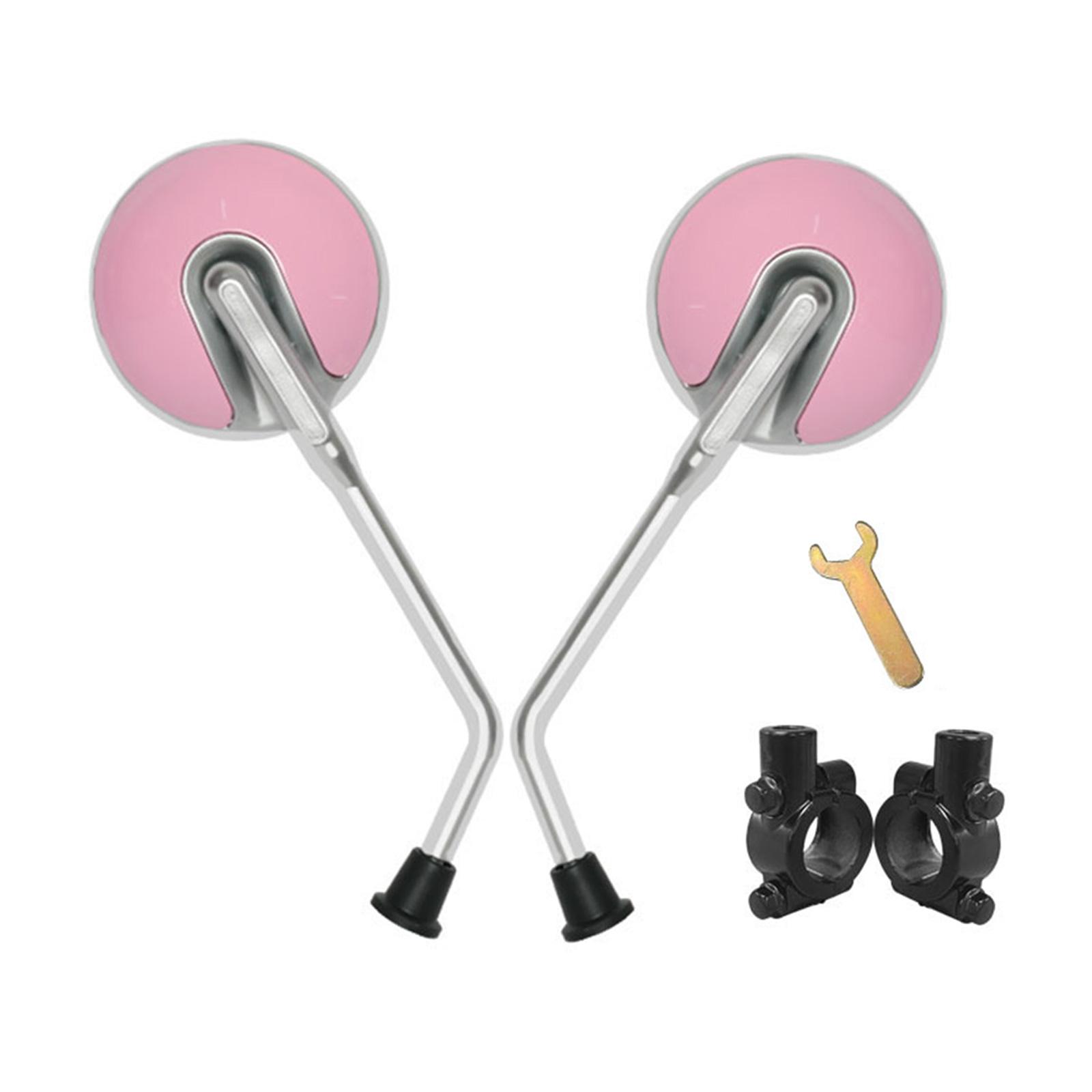 2 Pieces Motorcycle Rearview Mirror Mirrors for Motorcycle with Installation Tool 8mm Threaded Bolt Handlebar Clamp Mirror рожевий
2 Pieces Motorcycle Rearview Mirror Mirrors for Motorcycle with Installation Tool 8mm Threaded Bolt Handlebar Clamp Mirror рожевий