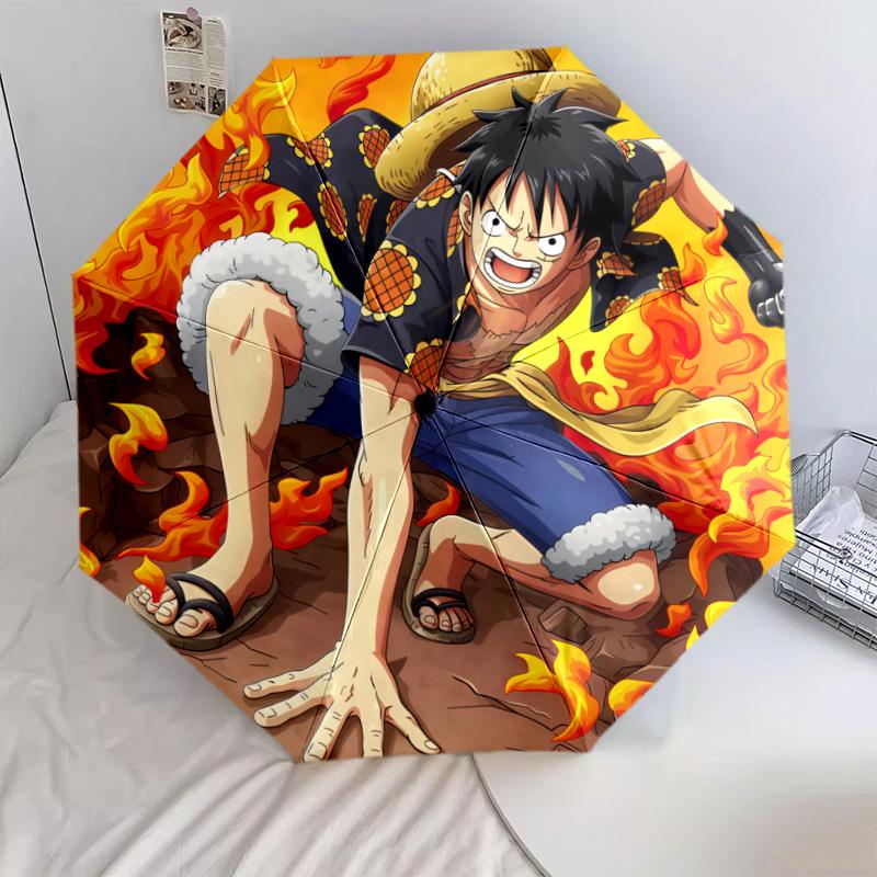 One Piece Luffy & Ace 8-Bone Automatic Folding Umbrella, Compact, Ideal Gift for Anime & Manga Lovers
One Piece Luffy & Ace 8-Bone Automatic Folding Umbrella, Compact, Ideal Gift for Anime & Manga Lovers