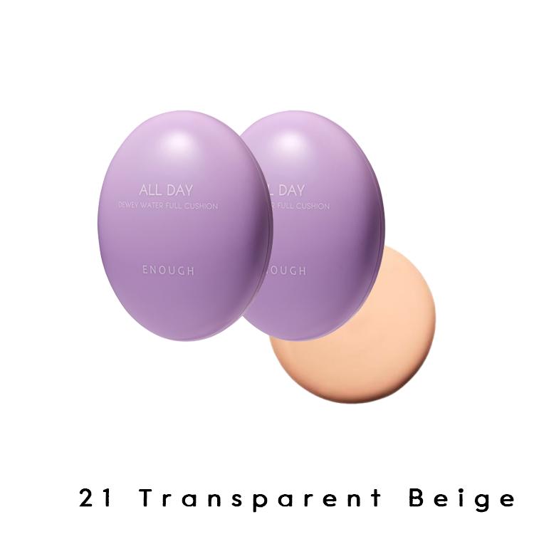 Достатньо зволожуючий кушон на весь день Enough All Day Dewy Water Full Cushion SPF50 PA++++ 12г + Запасний блок 12г (6 Варіанти) #No. 21 x 2pcs
Достатньо зволожуючий кушон на весь день Enough All Day Dewy Water Full Cushion SPF50 PA++++ 12г + Запасний блок 12г (6 Варіанти) #No. 21 x 2pcs