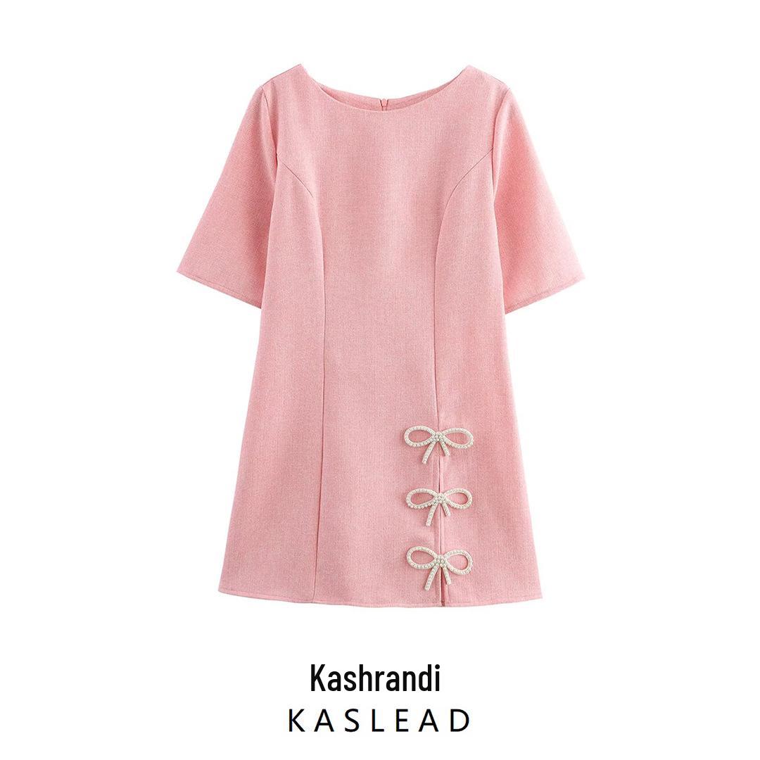 Spring 2025 European & American Style Women s Tweed Dress with Bow Decoration Medium рожевий
Spring 2025 European & American Style Women s Tweed Dress with Bow Decoration Medium рожевий