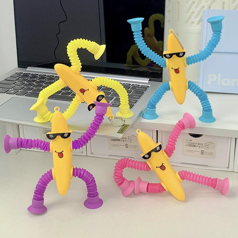 Telescopic Light-Up Banana Suction Toy - Educational & Interactive Decompression for Kids Standard
Telescopic Light-Up Banana Suction Toy - Educational & Interactive Decompression for Kids Standard