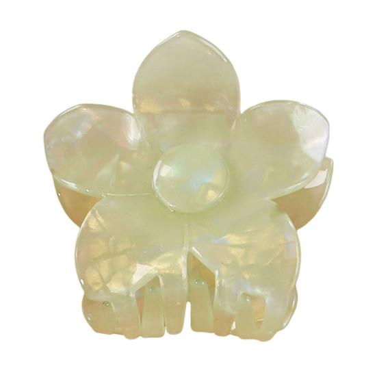 Hair Claw Flower Shape Back Head Hair Clip Anti-slip Teeth Strong Grip Shower Hair Clamp Versatile Use Hair Accessory C
Hair Claw Flower Shape Back Head Hair Clip Anti-slip Teeth Strong Grip Shower Hair Clamp Versatile Use Hair Accessory C