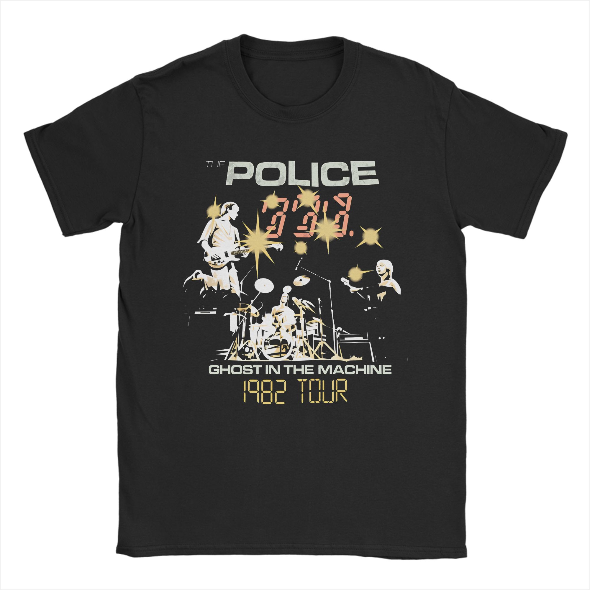 The Police Ghost In The Machine TShirts for Men Vintage 100 Cotton Tees Crew Neck Short Sleeve T Shirts Plus Size Clothes S
The Police Ghost In The Machine TShirts for Men Vintage 100 Cotton Tees Crew Neck Short Sleeve T Shirts Plus Size Clothes S