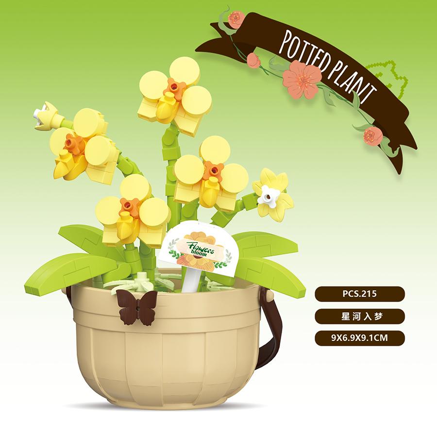 DIY Miniature Flower Basket Construction Blocks Micro Bricks Instructive Playthings Designed For Children Mother s Days Latest Year Decor Garden No box
DIY Miniature Flower Basket Construction Blocks Micro Bricks Instructive Playthings Designed For Children Mother s Days Latest Year Decor Garden No box