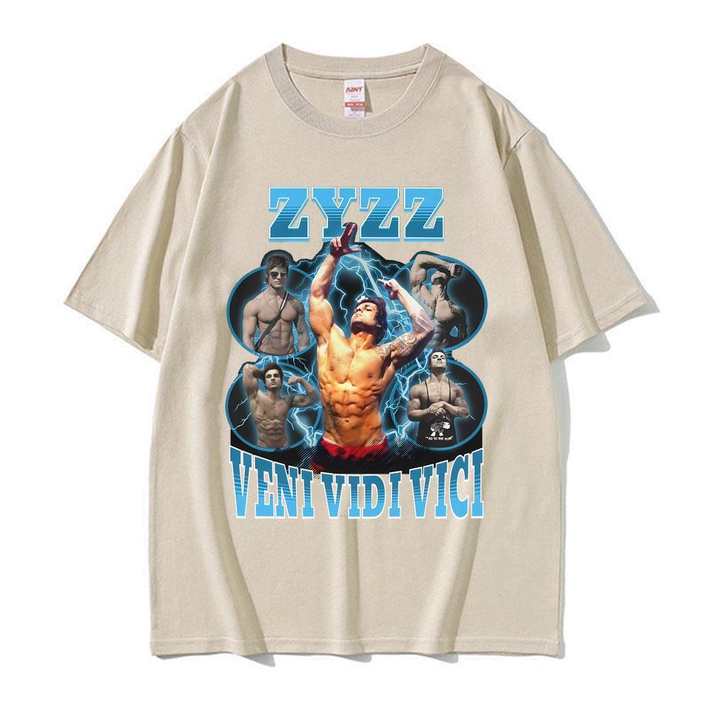 Inspiration Gym Zyzz Veni Vidi Vici Tshirt Fashion High Quality Tshirt 2025 Summer Mens Womens Extra Large Cotton Tshirt 4XL
Inspiration Gym Zyzz Veni Vidi Vici Tshirt Fashion High Quality Tshirt 2025 Summer Mens Womens Extra Large Cotton Tshirt 4XL