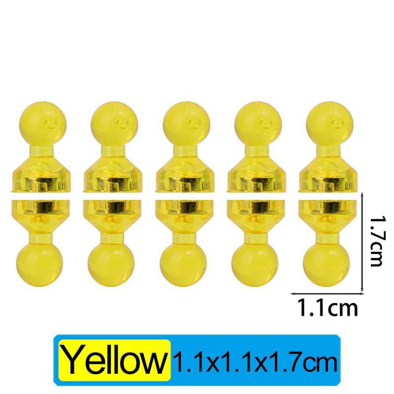 100x Magnetic Push Pins Strong Colorful Fridge Magnets Whiteboard Map Tacks Office Home Decor Stickers Bulletin Board Supplies (Yellow,10PCS)
100x Magnetic Push Pins Strong Colorful Fridge Magnets Whiteboard Map Tacks Office Home Decor Stickers Bulletin Board Supplies (Yellow,10PCS)