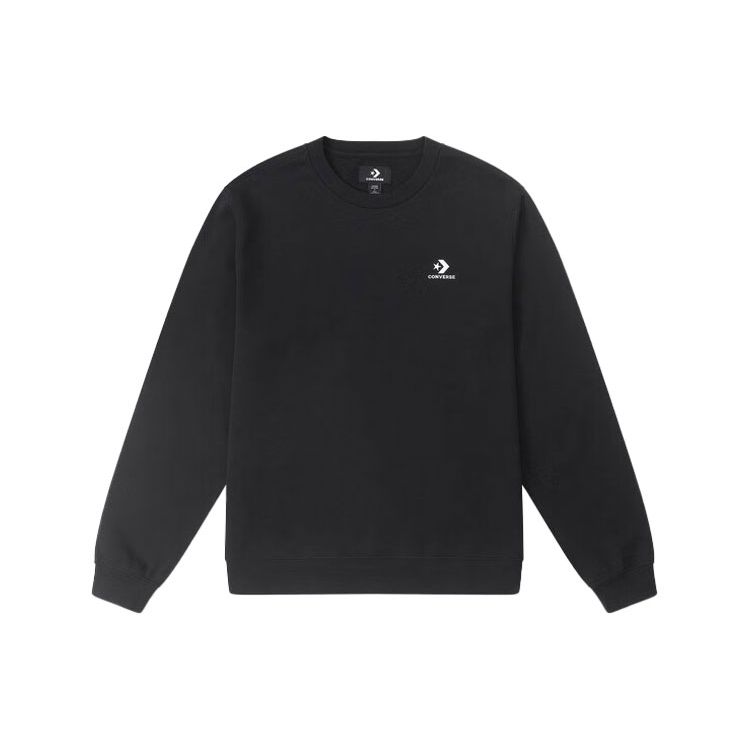 Converse однотонный вязаный свитшот с вышитым логотипом и круглым вырезом, топы унисекс, черный 10023861-A02
Converse однотонный вязаный свитшот с вышитым логотипом и круглым вырезом, топы унисекс, черный 10023861-A02