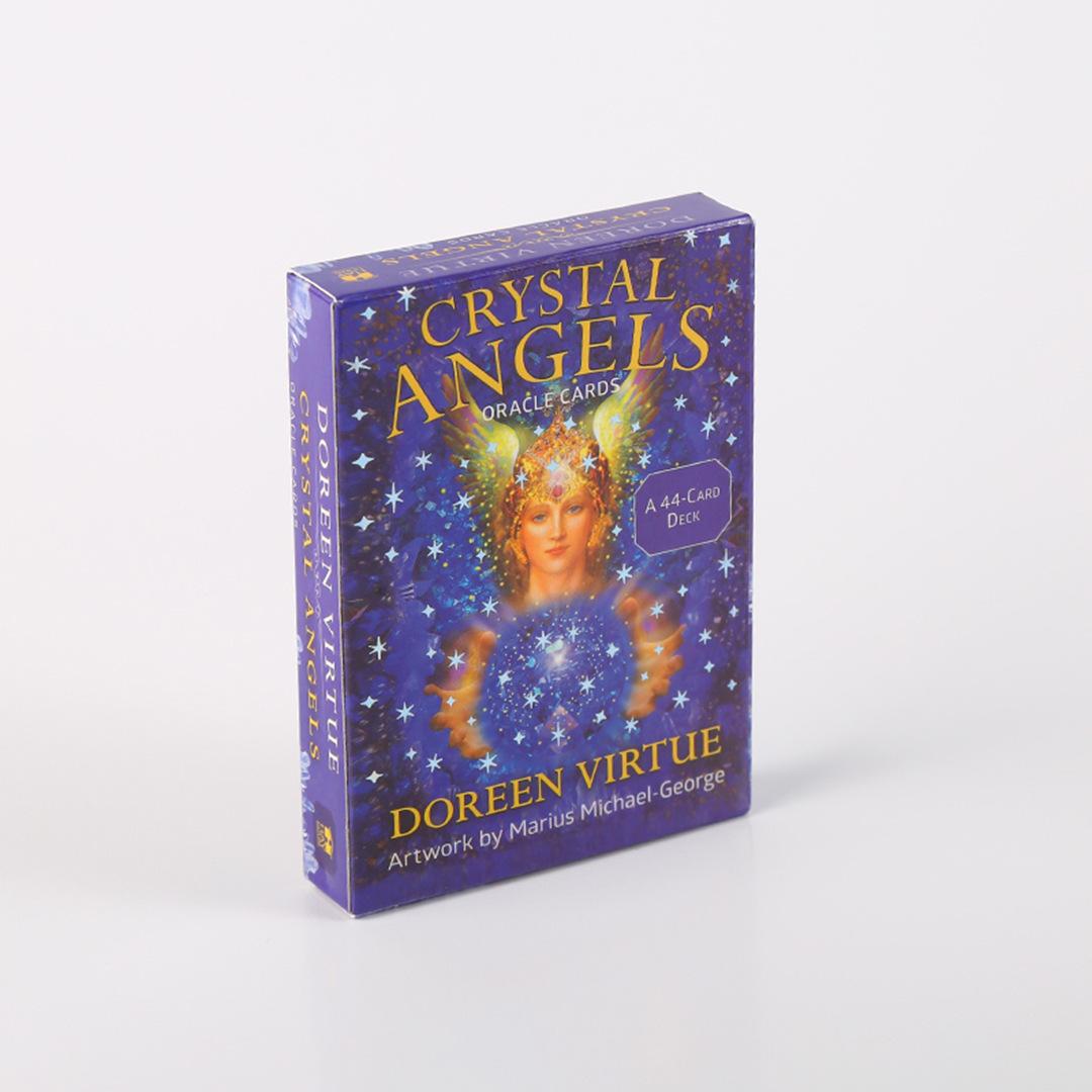 Хрустальные ангелы Карты Оракула Таро Настольная игра Вечеринка Для нескольких игроков Казуальная игра-головоломка Карточная игра
Хрустальные ангелы Карты Оракула Таро Настольная игра Вечеринка Для нескольких игроков Казуальная игра-головоломка Карточная игра