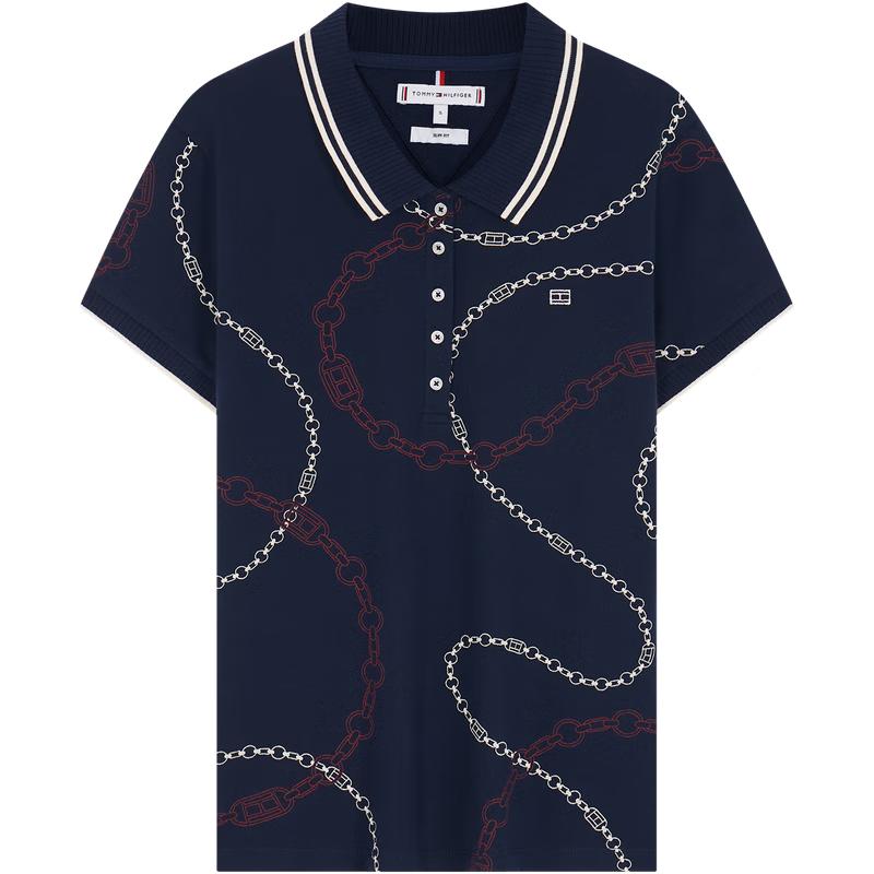 Жіноча футболка-поло Tommy Hilfiger приталеного крою M
Жіноча футболка-поло Tommy Hilfiger приталеного крою M