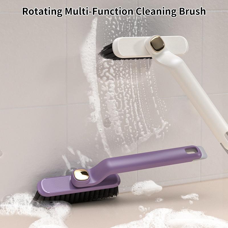 Rotating Multifunctional Crevice Cleaning Brush With Stiff Bristles Two-in-one Bathroom Tile Floor Crevice Brush With Dead Ends
Rotating Multifunctional Crevice Cleaning Brush With Stiff Bristles Two-in-one Bathroom Tile Floor Crevice Brush With Dead Ends