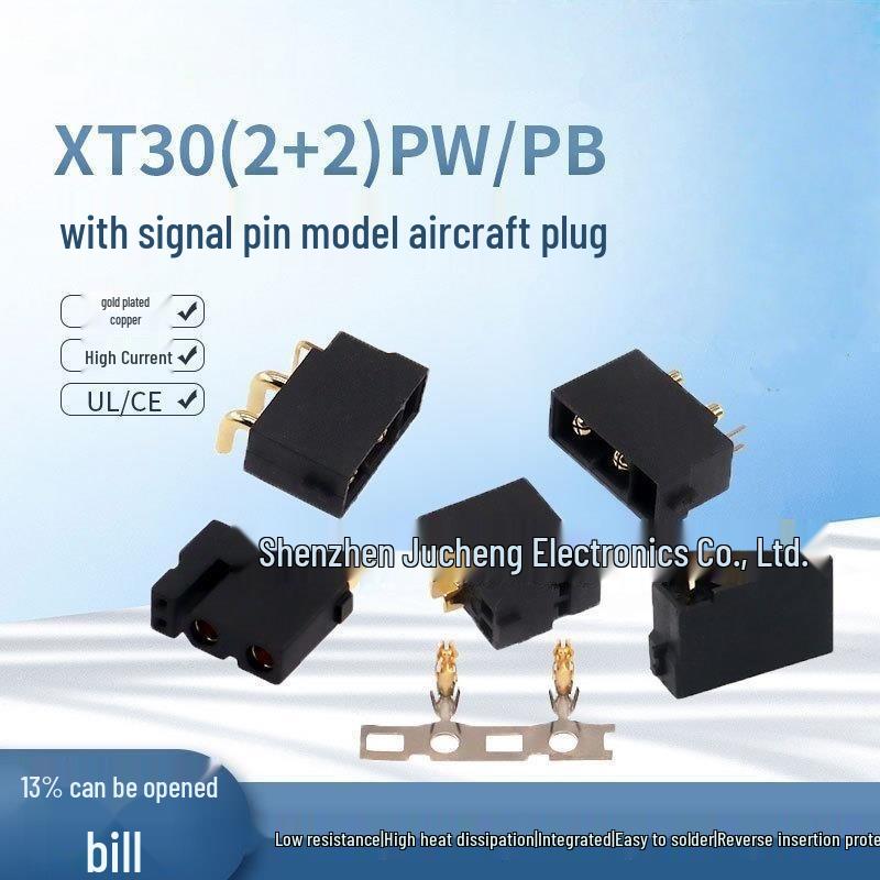 Amass Aimas XT30(2 + 2)/XT30PB(2 + 2)/XT30PW(2 + 2) Роз єм-штекер для моделі літака XT30 (2+2) Female
Amass Aimas XT30(2 + 2)/XT30PB(2 + 2)/XT30PW(2 + 2) Роз єм-штекер для моделі літака XT30 (2+2) Female