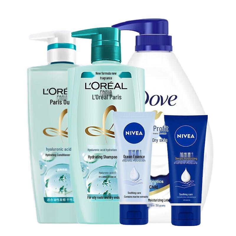 L Oréal Hyaluronic Acid Hydrating Anti-Dandruff & Oil Control Hair Care Set
L Oréal Hyaluronic Acid Hydrating Anti-Dandruff & Oil Control Hair Care Set