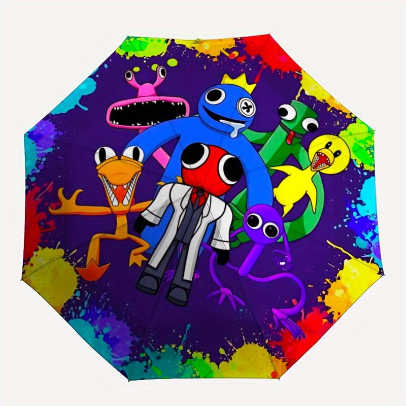1pc Rainbow Friends Automatic Umbrella 8-Bone Design Compact Gear for Outdoor Travel, Perfect Gift for Friends or Family yy250822058
1pc Rainbow Friends Automatic Umbrella 8-Bone Design Compact Gear for Outdoor Travel, Perfect Gift for Friends or Family yy250822058