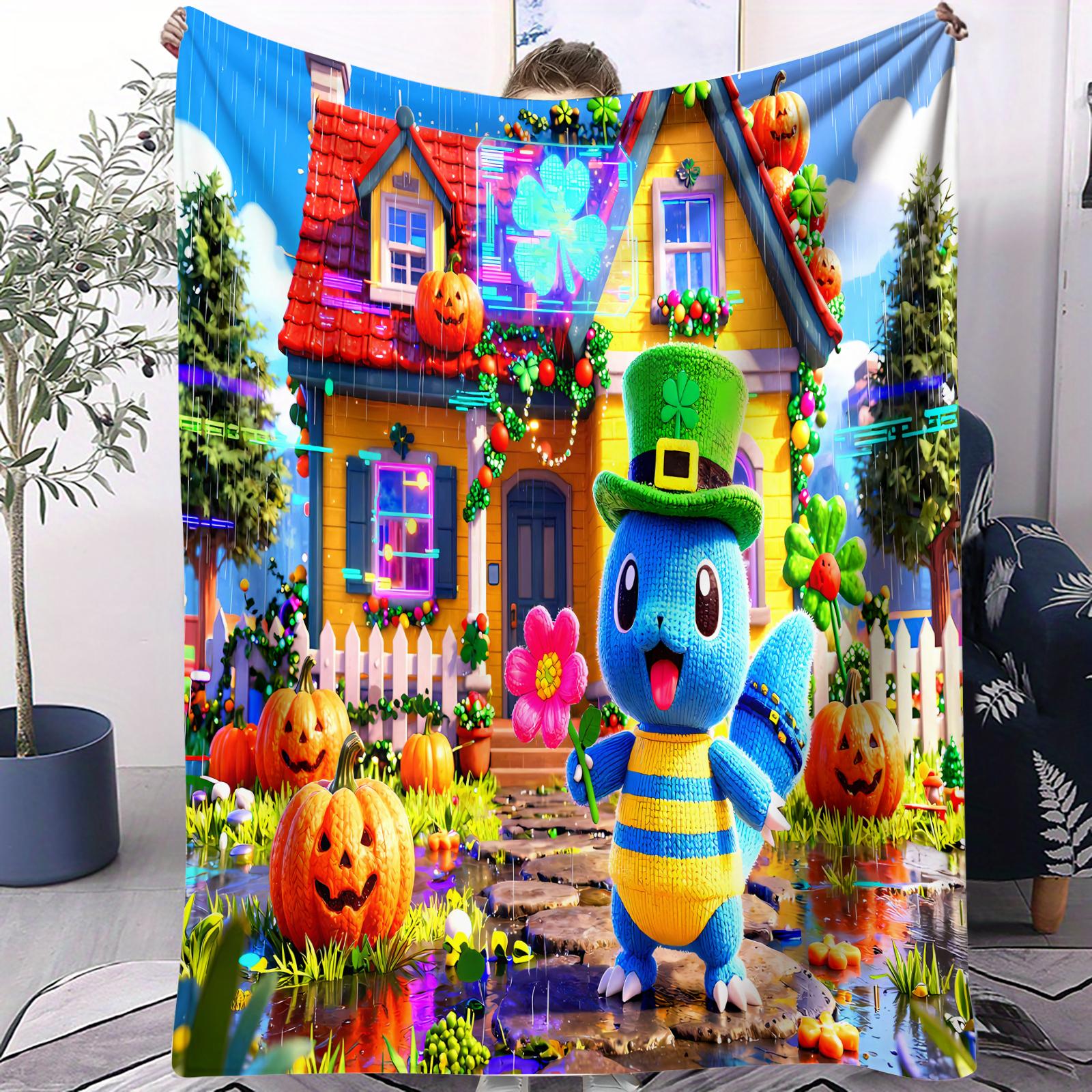 Hot Pokemon Fire Dragon Anime Science Fiction Design Blanket Hairy Small Cover Blanket Children Adults Sofa Meal Mat Sofa Bed 70x100cm
Hot Pokemon Fire Dragon Anime Science Fiction Design Blanket Hairy Small Cover Blanket Children Adults Sofa Meal Mat Sofa Bed 70x100cm
