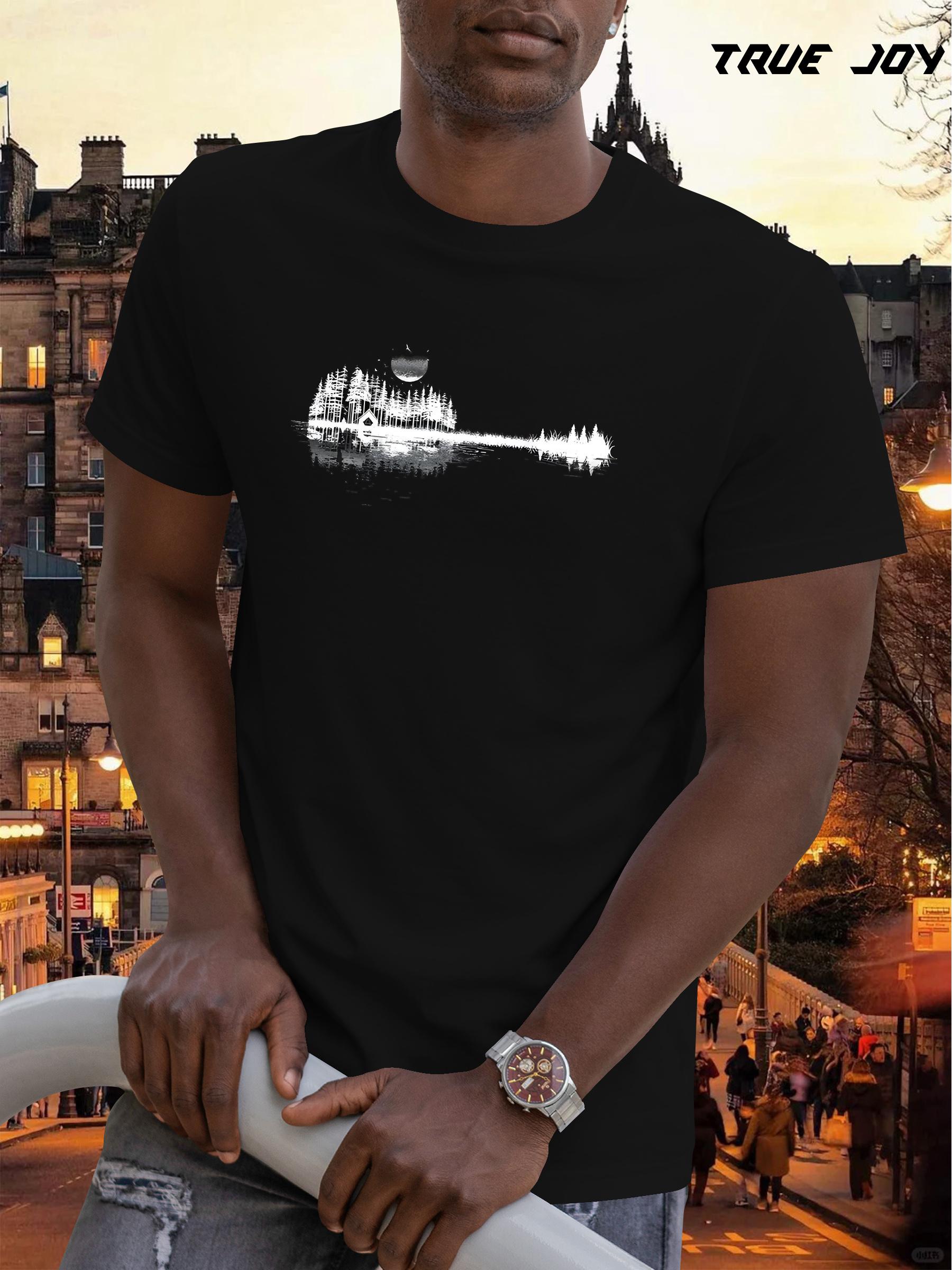 Fantasy Key & Forest Reflection Graphic Print T-shirt - Breathable Quick-Dry Round Neck Tee XXXL
Fantasy Key & Forest Reflection Graphic Print T-shirt - Breathable Quick-Dry Round Neck Tee XXXL