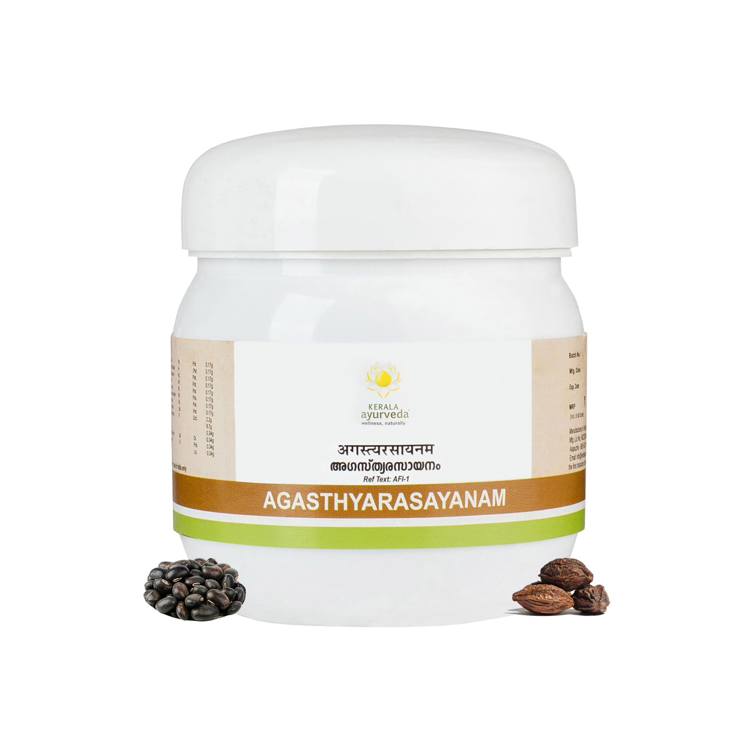 Kerala Ayurveda Агастхіярасаянам 250 г Аюрведичний підсилювач імунітету Трав яний тонік для здоров я дихальних шляхів
Kerala Ayurveda Агастхіярасаянам 250 г Аюрведичний підсилювач імунітету Трав яний тонік для здоров я дихальних шляхів